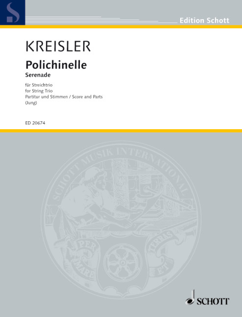 Kreisler: Polichinelle for String Trio 1 ED 20674 Kreisler 648