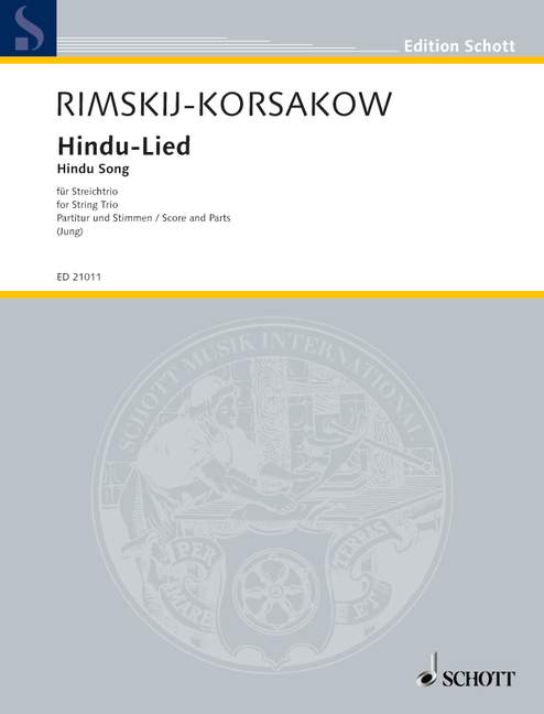 Rimsky-Korsakov: Hindu-Lied for String Trio 1 ED 21011 Korsakow5B6485D