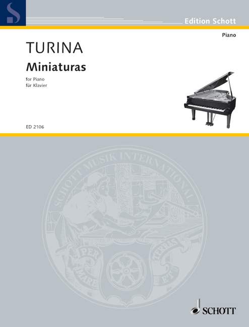Turina: Miniatures Op. 52 for Piano 1 ED 2106 Turina 648