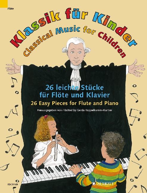 Classical Music for Children - Flute 11 ED 21169 Schuermann 648