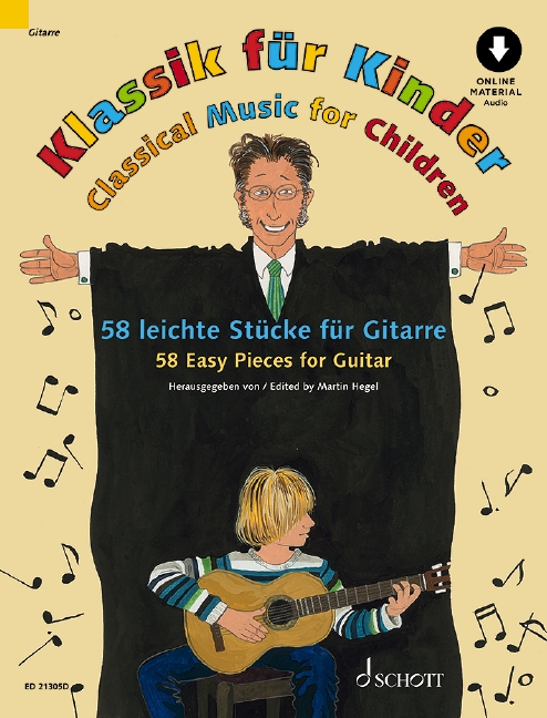 Classical Music for Children - Guitar 11 ED 21305 96 Hegel 648