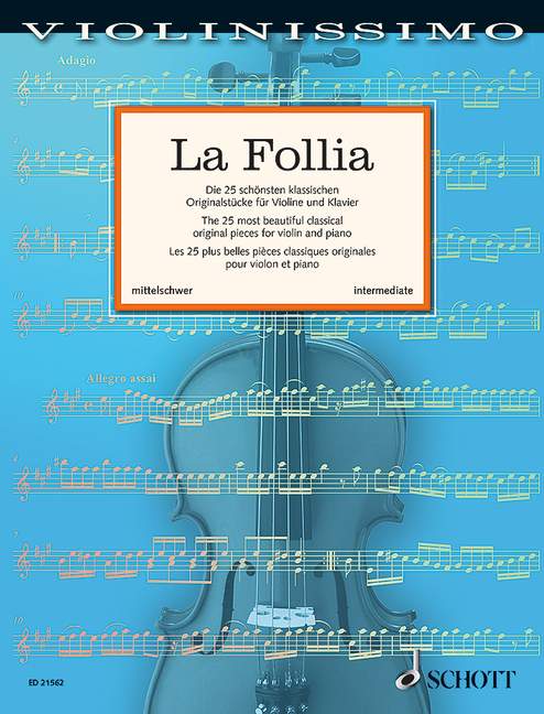 Kreisler: Praeludium und Allegro im Stile von Gaetano Pugnani for Violin and Piano 1 ED 21562 LaFollia5B6485D