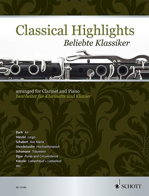 Kreisler: Liebesfreud for Clarinet and Piano 1 ED 21585 ClassicalHighlights5B6485D