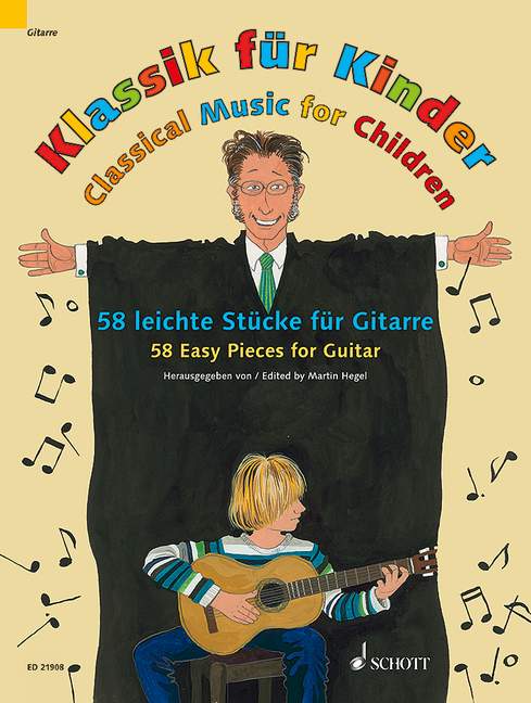 Classical Music for Children - Guitar 11 ED 21908 Hegel5B6485D