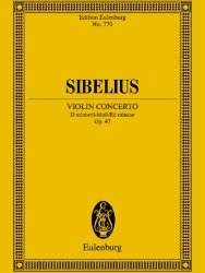 Sibelius Concerto in D minor for Violin and Orchestra op. 47