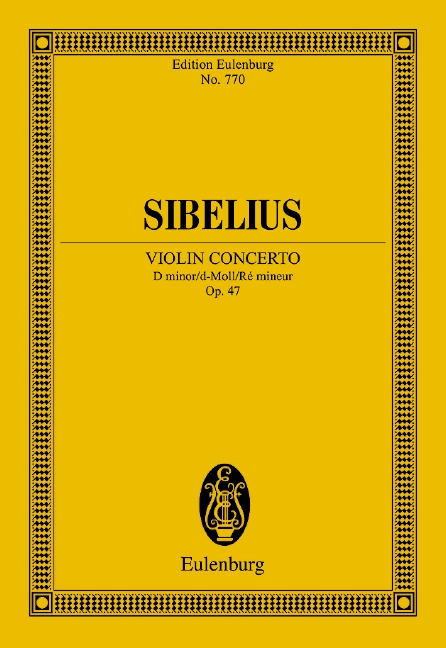 Sibelius Concerto in D minor for Violin and Orchestra op. 47 1 ETP 770 Sibelius 648