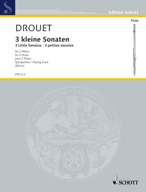 Drouet: 3 Little Sonatas for 2 Flutes 1 FTR 213 Drouet5B6485D