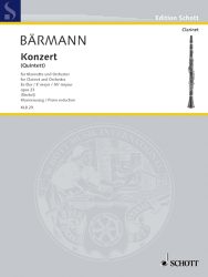 Baermann Concerto (Quintet) Eb major op. 23 E flat major