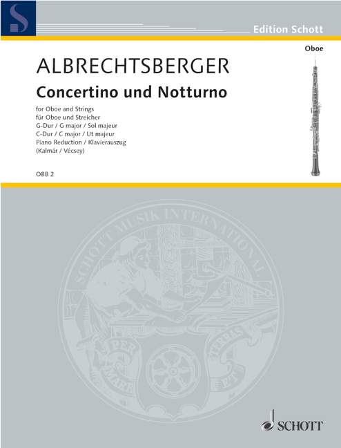Concertino in G major and Nocturne in C major 1 OBB 2 Albrechtsberger5B6485D