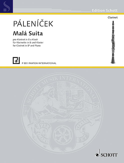 Malá Suita for Clarinet and Piano 1 P 881 Palenicek5B6485D