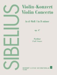 Sibelius Concerto in D minor for Violin op. 47 - Full Score