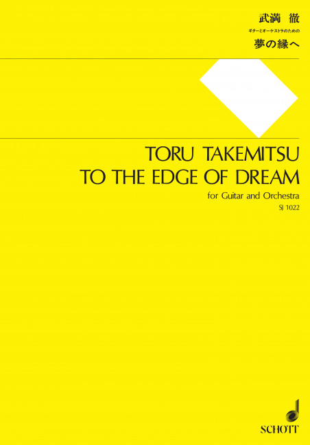 Takemitsu: To the edge of dream 1 SJ 1022 Takemitsu 648